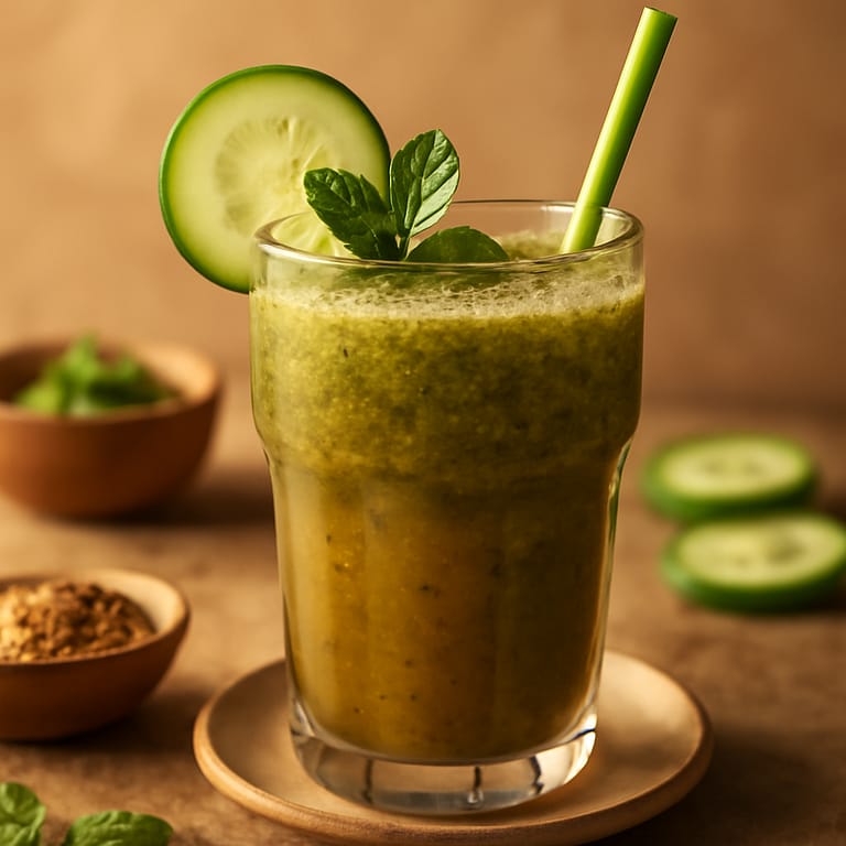 Best Summer Mocktails in India: 15 Refreshing Non-Alcoholic Drinks (2026) | ManVsDrinks Cucumber Jaljeera Cooler. Indian digestive drink with cumin, mint and black salt