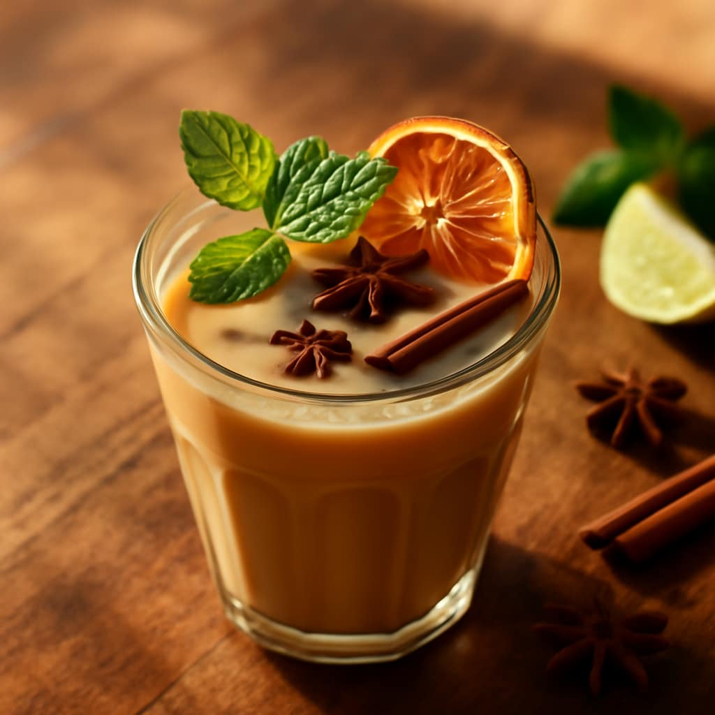Best Monsoon Drinks in India: 19 Warm and Immunity Recipes | ManVsDrinks Warm Indian monsoon drinks, a cup of masala chai by a rain-streaked window